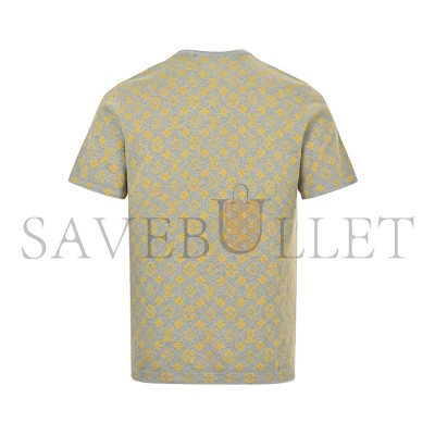 LOUIS VUITTON MONOGRAM GLOW LOGO KNIT SHORT-SLEEVE T-SHIRT 1AHVPC